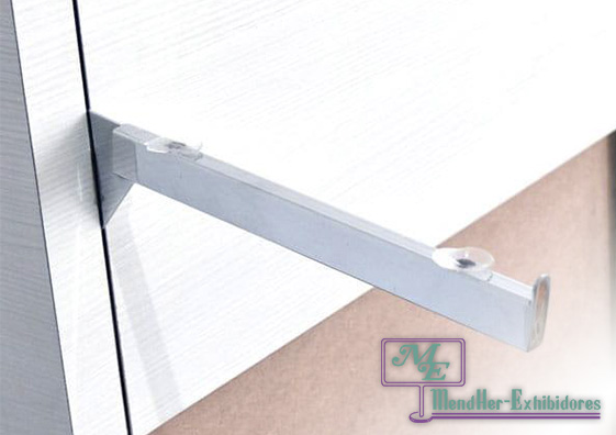 Brazo para cremallera oculta con ventosas